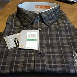 ❣Short sleeve Van Heusen button down short sleeve